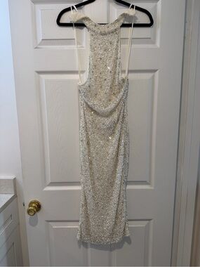 blue velvet dress design Berylove Women Dark Wedding Guest with Slit Long Sleeves Bodycon Formal Dress Polyester/Spandex UK Size:24 Brigid Classic Sheath Dress fabric_knit